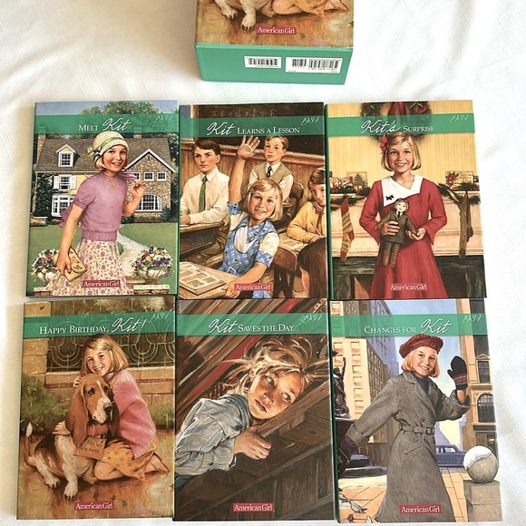American Girl “Kit”, Boxed Set of 6 Hardcover Books - Picture 2 of 15